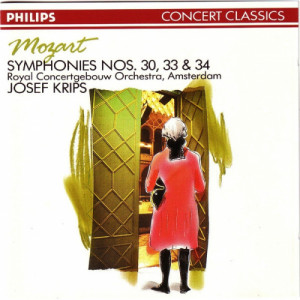 Royal Concertgebouw Orchestra / Josef Krips - Mozart - Symphonies Nos. 30 - 33 & 34 - CD - Album
