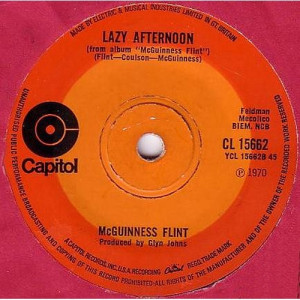 Mcguinness Flint - When Im Dead And Gone - Lazy Afternoon - Vinyl - 7"
