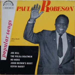 Paul Robeson - Popular Songs - Vinyl - EP