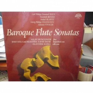 Munclinger - Hala - Xaver Thuri - Slama - Baroque Flute Sonatas - Vinyl - LP