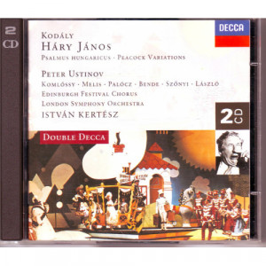 London Symphony Orchestra ·István Kertész- Ustinov - Kodaly: Hary Janos · Psalmus Hungaricus · Peacock Variations - CD - 2CD