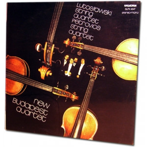 New Budapest Quartet - Witold Lutoslawski & Petrovics Emil:String Quartets - Vinyl - LP