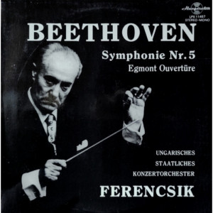 Hungarian State Orchestra - Janos Ferencsik - Beethoven - Symphony No. 5 / Egmont Overture - Vinyl - LP