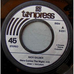 Nick Gilder - Here Comes The Night / Hot Child In The City - Vinyl - 7"
