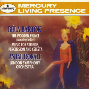 Antal Dorati - The London Symphony Orchestra - BARTOK The Wooden Prince•Music for Strings Percussion - CD - Album