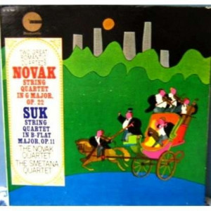 Novak Quartet & Suk String Quartet - Two Great Romantic Quartets - Vinyl - LP