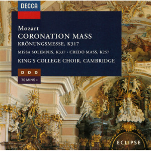 English Chamber Orchestra King's College Choir - Mozart - Coronation Mass, K.317 / Missa Solemnis, K.337 - CD - Album