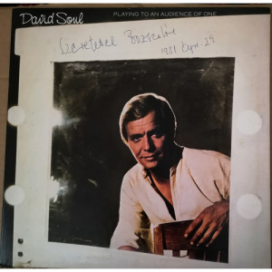David Soul - Playing To An Audience Of One - Vinyl - LP