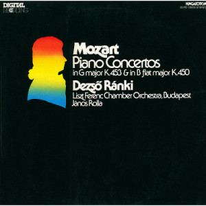 Dezső Ranki Liszt Ferenc Chamber Orch. Janos Rolla - Mozart Piano Concertos in G Major K.453/In B Flat Major - Vinyl - LP