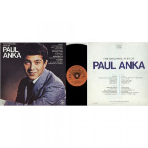 Paul Anka - Original Hits of Paul Anka - Vinyl - LP