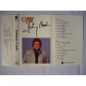 Johnny Cash - Greatest Hits - Tape - Cassete