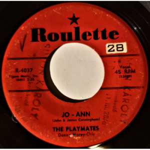 Playmates - Jo-Ann / You Can't Stop Me From Dreaming - Vinyl - 7"