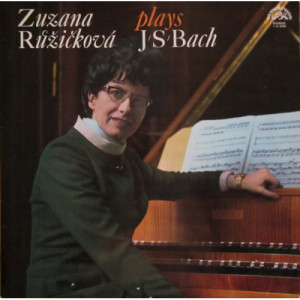ZUZANA RUZICKOVA (harpsichord) - plays Bach - Vinyl - LP