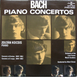 Kocsis Zoltan - Bach - Piano Concertos BWV 1052 - BWV 1053 - Vinyl - LP