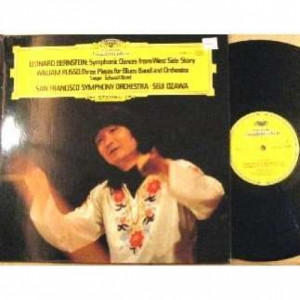 Seiji Ozawa - San Francisco Symphony Orchestra - Russo Three Pieces For Blues Band & Orchestra/ Bernstein: Symphonic Dances From  - Vinyl - LP