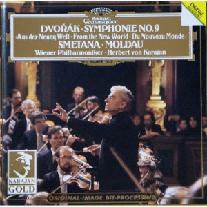 Wiener Philharmoniker - Herbert von Karajan - Dvorak: Symphonie No. 9 From The New World / Smetana: Moldau - CD - Album