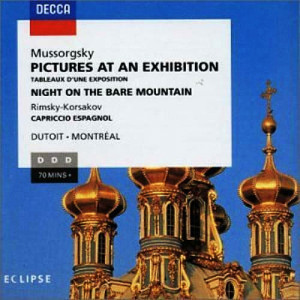 Orchestre Symphonique De Montreal - Charles Dutoit - MUSSORGSKY Pictures At An Exhibition-Night At the Bare Mount - CD - Album
