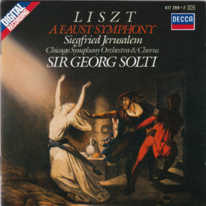 Chicago Symphony Orchestra - Sir Georg Solti - Liszt - A Faust Symphony - CD - Album