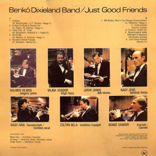 Benko Dixieland Band - Just Good Friend - Vinyl - LP