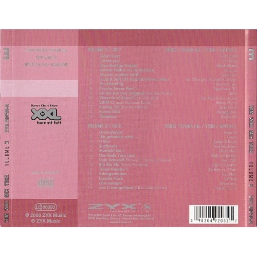Tom Wax - Mix Trax Volume 3 - CD - 2CD