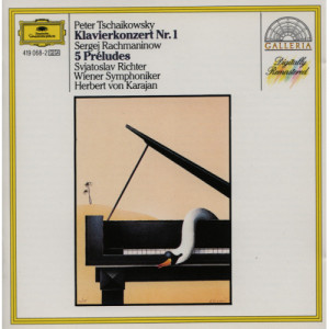Wiener Symphoniker - Karajan - Richter - TCHAIKOVSKY Klavierkonzert Nr. 1 / RACHMANINOW 5 Préludes - CD - Album