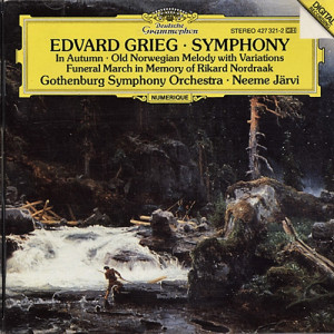 Göteborgs Symfoniker - Neeme Järvi - Grieg: Symphony / In Autumn / Old Norwegian Melody With Vari - CD - Album