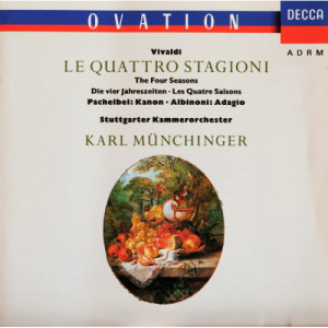 Stuttgarter Kammerorchester - Karl Münchinger - VIVALDI Le Quattro Stagioni PACHELBEL Kanon ALBINONI Adagio - CD - Album