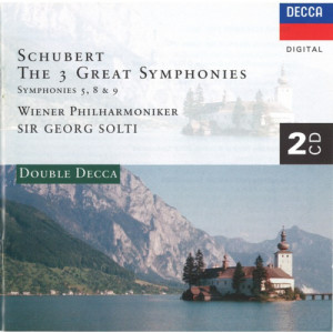 Wiener Philharmoniker, Georg Solti - Schubert - The 3 Great Symphonies - Symphonies 5, 8 & 9 - CD - 2CD