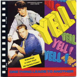Yell! - One Thing Leads to Another (POSTERCOVER - RED VINYL) - Vinyl - 7'' PS