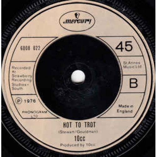10.C.C. - The Things We Do For Love - Vinyl - 45''