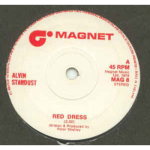 Alvin Stardust - Red Dress - Vinyl - 45''
