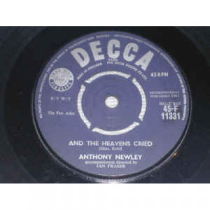 Anthony Newley - And The Heavens Cried / Lonely Boy And Pretty Girl - Vinyl - 7"