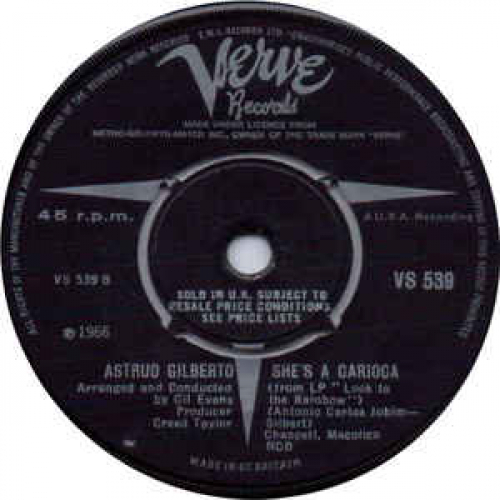 Astrud Gilberto - Don't Go Breaking My Heart - Vinyl - 45''