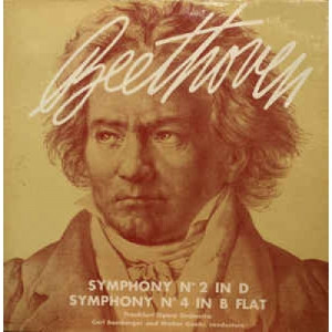 Beethoven,Frankfurt Opera Orchestra,Carl Bamberger - Symphony No.2 In D; Symphony No.4 In B Flat - Vinyl - LP