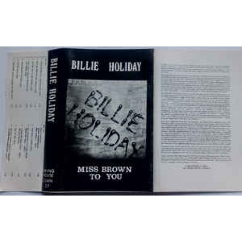 Billie Holiday - Miss Brown To You - Tape - Cassete