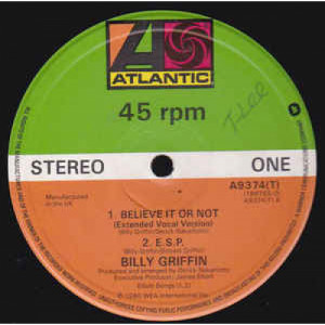 Billy Griffin - Believe It Or Not - Vinyl - 12" 