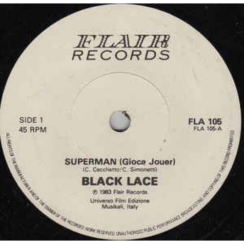 Black Lace - Superman - Vinyl - 45''