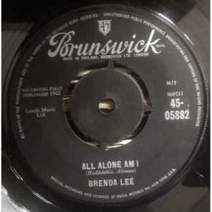 Brenda Lee - All Alone Am I - Vinyl - 45''