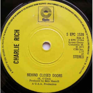 Charlie Rich - Behind Closed Doors - Vinyl - 45''