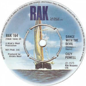 Cozy Powell - Dance With The Devil - Vinyl - 45''