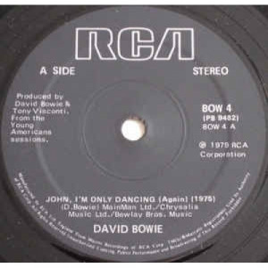 David Bowie - John, I'm Only Dancing (Again) (1975) / John, I'm Only Danci - Vinyl - 45''