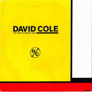 David Cole - You Take My Breath Away - Vinyl - 7"