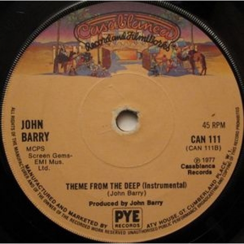 Donna Summer / John Barry - Down Deep Inside (Theme From The Deep) - 7''- Single - Vinyl - 7"