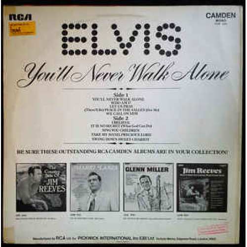 Elvis Presley - You'll Never Walk Alone - Vinyl - LP
