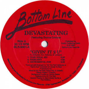 evasting Featuring Donna Comma - Givin' It To You - Vinyl - 12" 