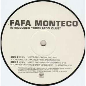 Fafa Monteco - Cockatoo Club - Vinyl - 2 x 12"