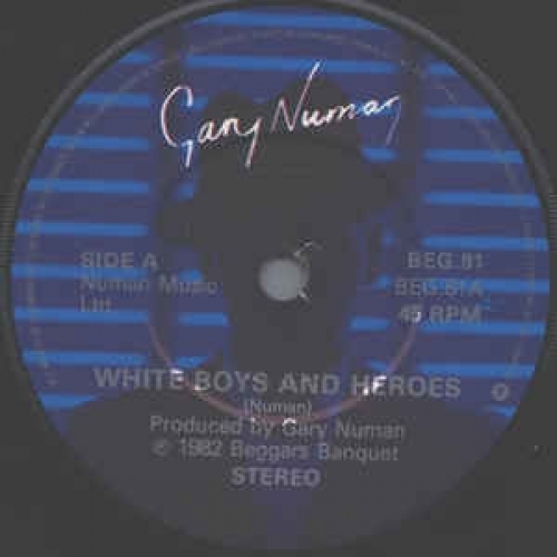 Gary Numan - White Boys And Heroes - Vinyl - 45''