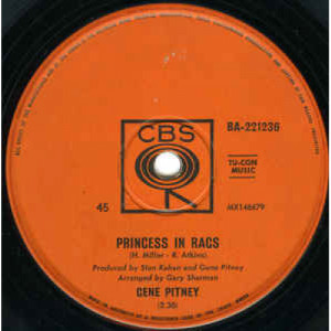 Gene Pitney - Princess In Rags - Vinyl - 7"