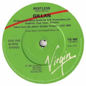 Gillan - Restless - Vinyl - 45''