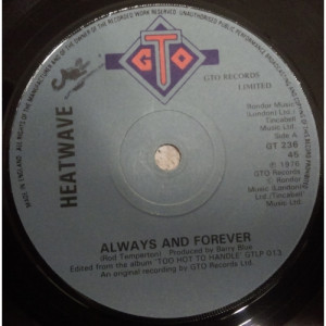 Heatwave - Always And Forever - Vinyl - 45''